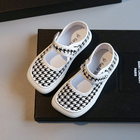 CoCo Mary Janes - Houndstooth
